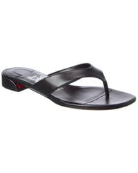 Christian Louboutin - Sweet Jane Leather Sandal - Lyst
