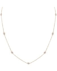 Diamond Select Cuts - 14K Rose 1.00 Ct. Tw. Diamond Necklace - Lyst