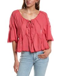 Free People - Michelle Blouse - Lyst