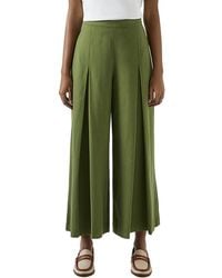 LK Bennett - Frances Linen-Blend Trouser - Lyst
