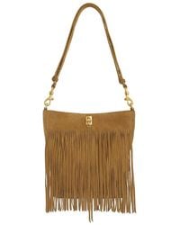 Rebecca Minkoff - Darren Fringe Leather Bucket Bag - Lyst