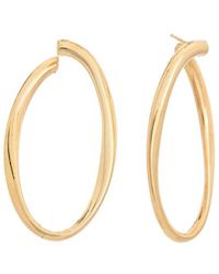 Lana Jewelry - 14k Skinny Graduating Front To Back Hoops - Lyst