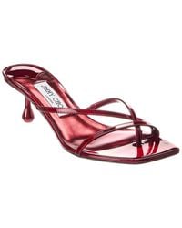 Jimmy Choo - Etana Mule 50 Leather Sandal - Lyst