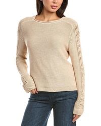 NIC+ZOE - Crochet Crimpy Cord Sweater - Lyst