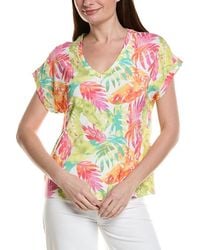 Tommy Bahama - Kauai Tropicana Isles Linen-Blend T-Shirt - Lyst
