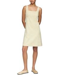 Lafayette 148 New York - Square Neck A-Line Dress - Lyst