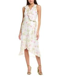 Sara Campbell - Savannah Linen Midi Dress - Lyst
