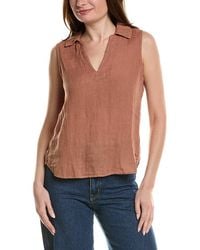 Bella Dahl - Sleeveless Linen Pullover - Lyst