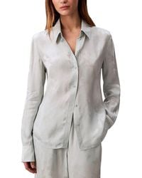 Calvin Klein - Jacquard Slim Button-Down Shirt - Lyst