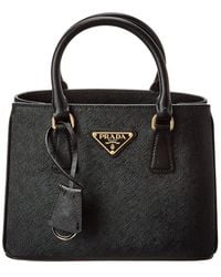 Prada - Galleria Saffiano Leather Mini Bag (Authentic Pre-Owned) - Lyst