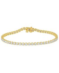 Lab Grown Diamonds - 14K 2.00 Ct. Tw. Lab-Grown Diamond Tennis Bracelet - Lyst
