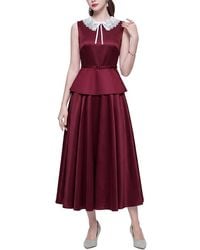 Kaimilan - Long Solid Dress - Lyst