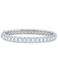 Diana M. Jewels - Fine Jewelry 18k 10.20 Ct. Tw. Diamond Bangle - Lyst