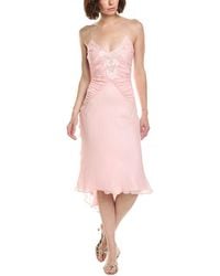 Issue New York - Solid Midi Dress - Lyst