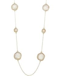 Juvell - Plated Mother Of Pearl Necklace - Lyst