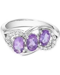 Amairah - 0.90 Ct. Tw. Amethyst Cz Ring - Lyst