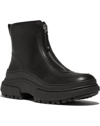 Fitflop - Wylder Leather Boot - Lyst