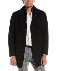Cole Haan - Wool-Blend Coat - Lyst