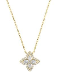 Effy Fine Jewelry - 14K 0.60 Ct. Tw. Lab-Grown Diamond Necklace - Lyst