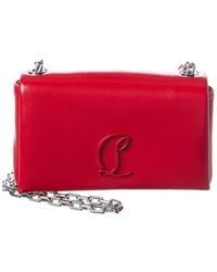 Christian Louboutin - Loubi54 Leather Wallet On Chain - Lyst