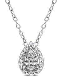 Rina Limor - 0.10 Ct. Tw. Diamond Pendant - Lyst