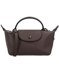 Longchamp - Le Pliage Xtra Xs Leather Pouch - Lyst