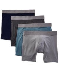 Tahari - 4pk Modern Fit Luxe Micro Ultra Soft Boxer Brief - Lyst
