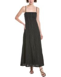 Rag & Bone - Bianca Striped Linen-Blend Maxi Dress - Lyst