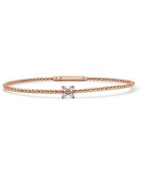 Sabrina Designs - 14K 0.12 Ct. Tw. Diamond Stackable Bangle - Lyst