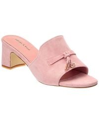 Tiffany & Fred Paris - Suede Sandal - Lyst