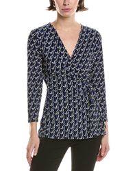Anne Klein - Ity Wrap Top - Lyst