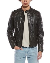 Belstaff - Oulton Leather Jacket - Lyst