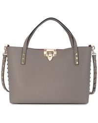 Tiffany & Fred Paris - Studded Leather Tote - Lyst