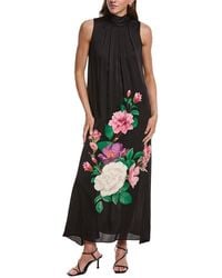 Ted Baker - Anna Gathered Neck Maxi Dress - Lyst