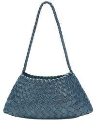 Tiffany & Fred Paris - Hand-Woven Leather Shoulder Bag - Lyst