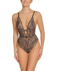 Cosabella - Paradiso Plunge Teddy - Lyst