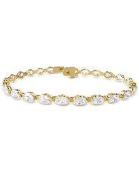 Lab Grown Diamonds - 18K Vermeil.28 Ct. Tw. Lab-Grown Diamond Tennis Bracelet - Lyst