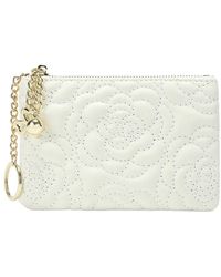 Tiffany & Fred Paris - Quilted Leather Coin Purse - Lyst
