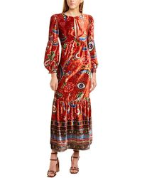 farm rio bolero maxi dress