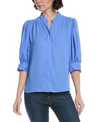 Cece - Open Collar Top - Lyst