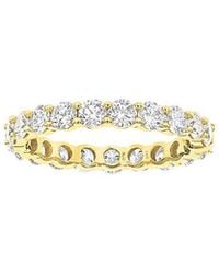 Amairah - 14K 2.00 Ct. Tw. Lab-Grown Diamond Eternity Ring - Lyst