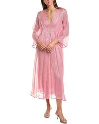 forte_forte - Silk-Blend Maxi Dress - Lyst