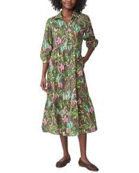 J.McLaughlin - Tybee Linen-Blend Dress - Lyst