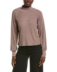Michael Stars - Norma Mock Neck Pullover - Lyst