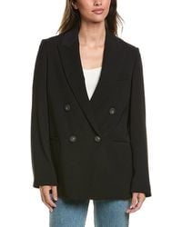 Vince - Double-Breasted Blazer - Lyst