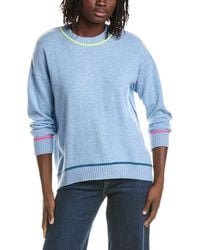 Isla - Bonnie Curved Hem 100% Cashmere Sweater - Lyst