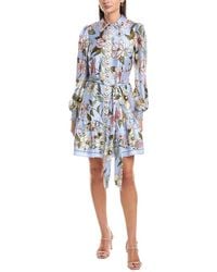 Anne Klein - Tiered Shirtdress - Lyst