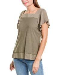Vince Camuto Layered Top - Multicolor