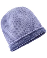 Portolano - Reversible Slouchy Cashmere Hat - Lyst