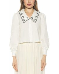 Alexia Admor - Issey Blouse - Lyst